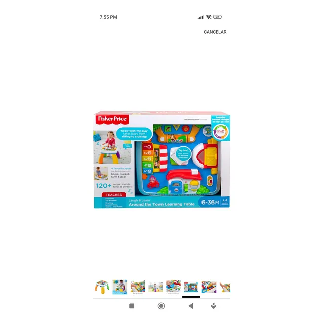 Mesa De Aprendizaje Fisher Price