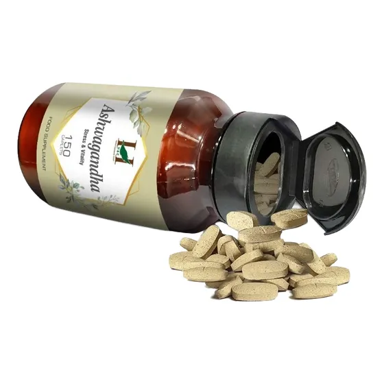 Ashwagandha Organica 750mg X 150 Tabletas Unica,imp.de India