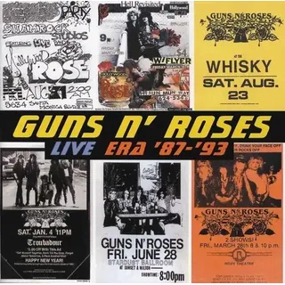 Guns N Roses Live Era | Mercado Livre