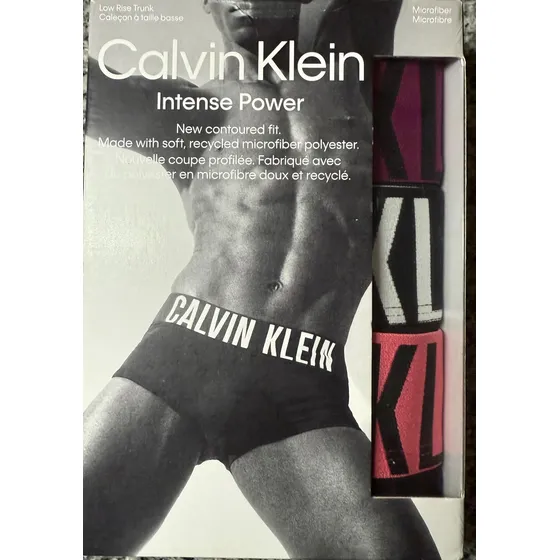 Boxer Original Importado Calvin Klein,  3 Low Rise Trunk X3