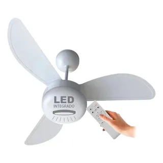Ventilador De Teto Inverter FĂȘnix Led 3 PĂĄs Branco 127/220v Com Controle Remoto Ventisol Ventilador De Teto Inverter FĂȘnix Led 3 PĂĄs Branco 127/220v Com Controle Remoto Ventisol