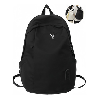 Mochilas Escolares Juveniles Mujer Mochila Moda Coreana Negra Mochila De Viaje Impermeable Mochilas Escolares Juveniles Mujer Mochila Moda Coreana Negra Mochila De Viaje Impermeable