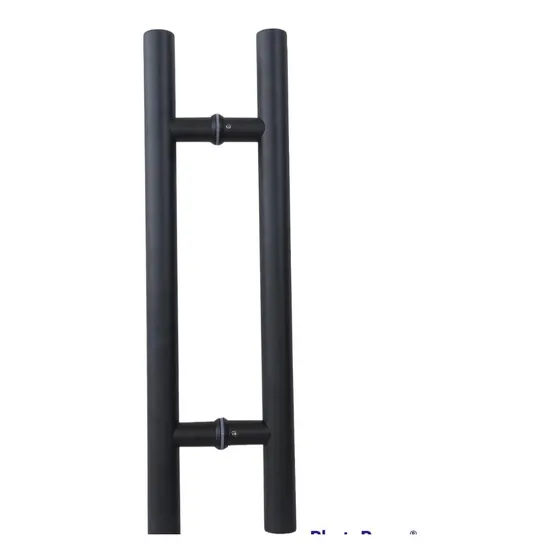 Manillon Tipo H Negro Mate 30,5cm