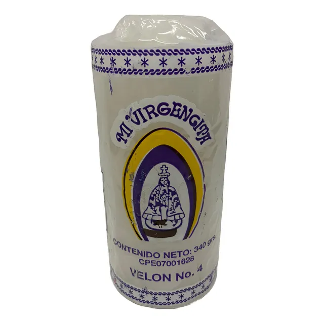 Set De 12 Velones #4 Virgencita