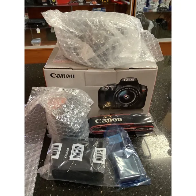 Canon Eos Rebel T7 Dslr Camera With 18-55mm And 75-300mm