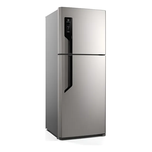 Geladeira Electrolux Frost Free 431l Autosense Inox (tf70s) Cor Inox Look