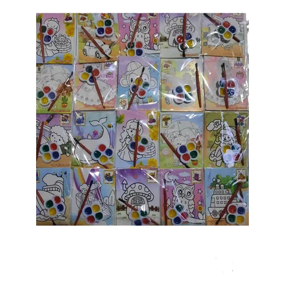 Pack X20 Mini Figuras Para Pintar Relleno Para Piñana Fiesta
