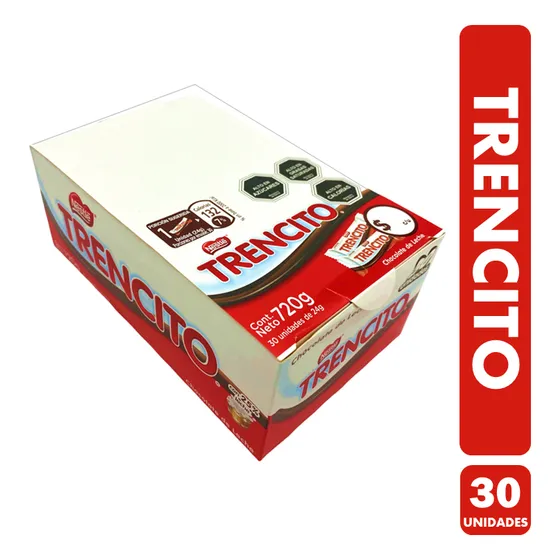 Trencito - Caja De Chocolate Nestle  (caja Con 30 Unidades)