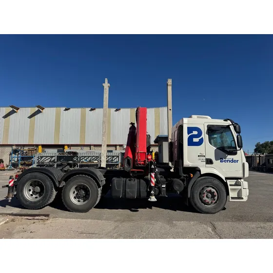 Volvo 330-2016 92-tractor C/cabina Dormitorio Con Hidro Grúa