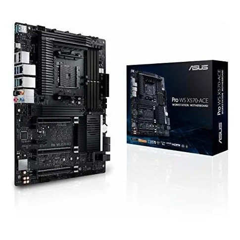 Amd Am4 Pro Ws X570 Ace Atx Placa Base Para Estacion