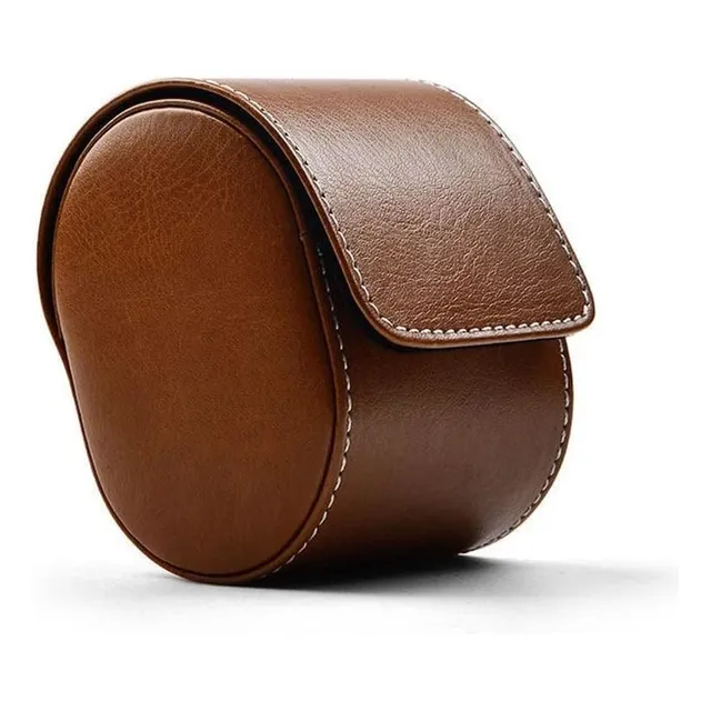 Estuche Reloj Individual En Cuero Para Tissot Fossil