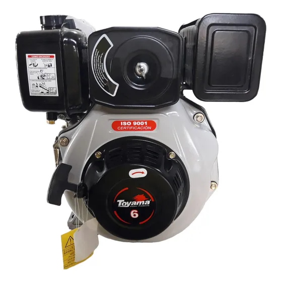 Motor Diesel 6hp Toyama Eje Cuña 3600rpm