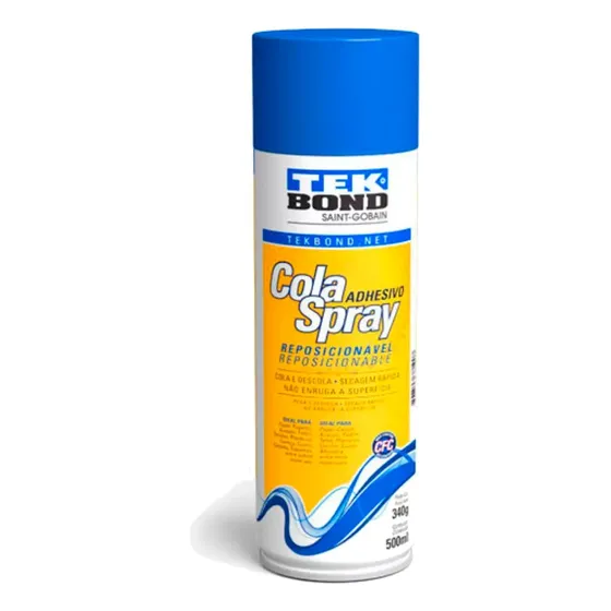 Cola Spray Reposicionavel 340g E 500ml