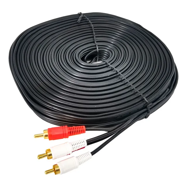 Cable Extension 2 Rca A Rca 15 Mts Macho A Macho Audio
