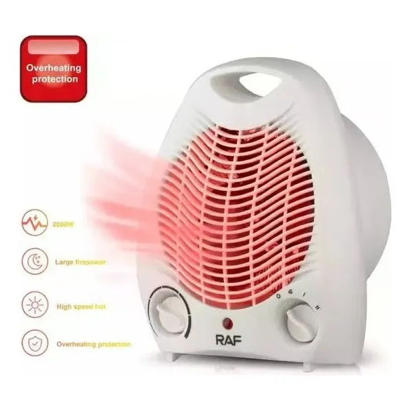Estufa 2000w Contermostat Calefactoventilador Air Caliente F