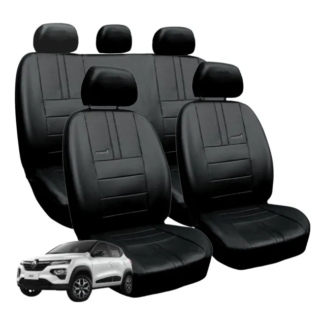 Funda Cubre Tapizados Renault Kwid Apoya Incorporados Cuero