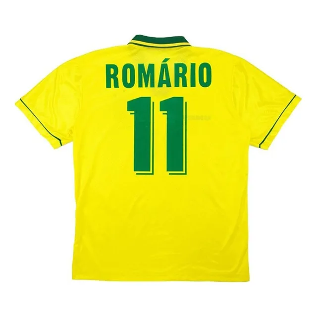 Camisa Seleção Do Brasil Romário 11 - Retrô Copa De 1994