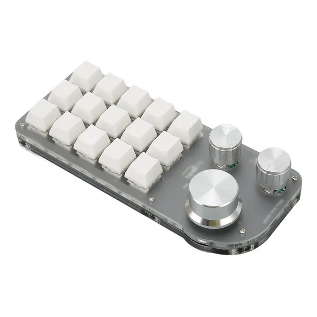 Teclado Numérico Programable Gamer Mecánico 15 Teclas Usb