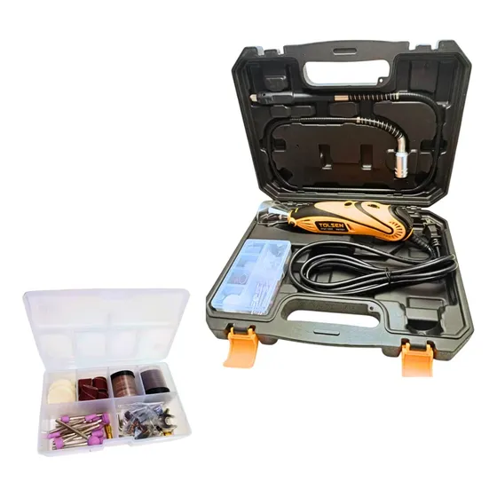Fresadora Dremel Juego 108 Pzas 135 W Tolsen Trae Accesorios