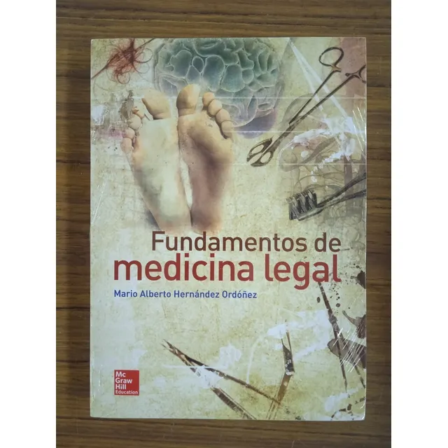 Fundamentos De Medicina Legal / Mario A. Hernández Ordóñez