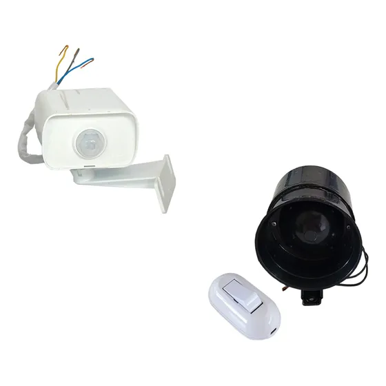 Alarme Com Sensor De Movimento - Com Sirene 6 Tons