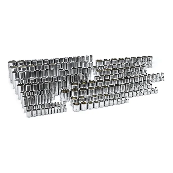 Juego De 212 Llaves De Vaso De 6,35 9,53 Y 12,7 Mm