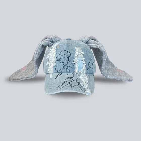/ Gorra De Mezclilla Niche Y2k Yabi Wind Newjeans Con