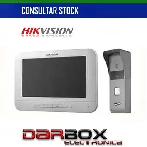 Video Portero Con Camara 720p Hikvision Ds-kis203t