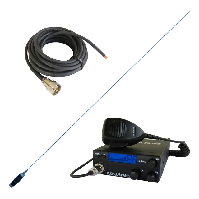 Radio Px Rp-40 + Antena Mini Maria Mole Px Bobinada + Cabo