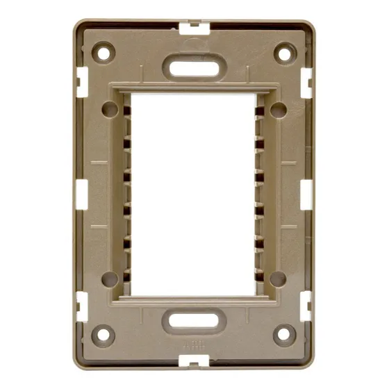 Suporte 4x2 Horizontal N1373.9 Do Dourado, Linha Unno, Abb