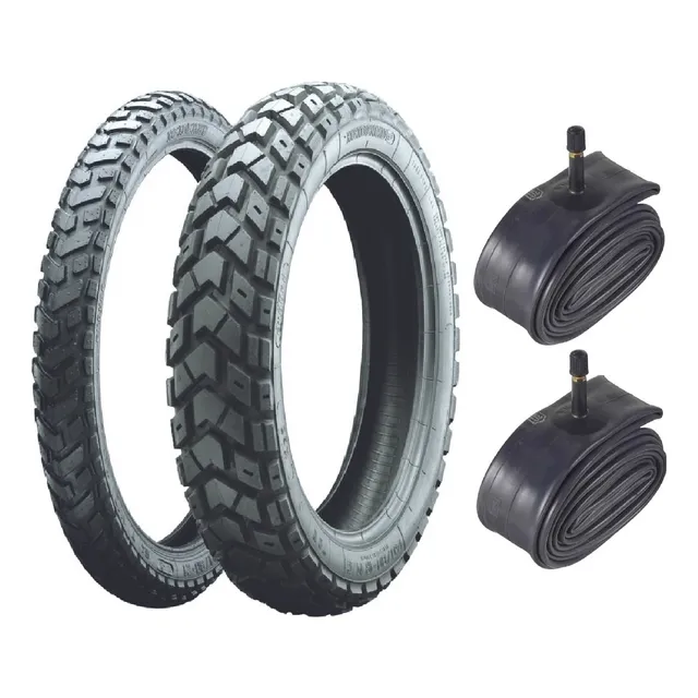Par Pneu 90 90 21 + 120 80 18 Enduro 3 Xr250 Xre300 + Brinde