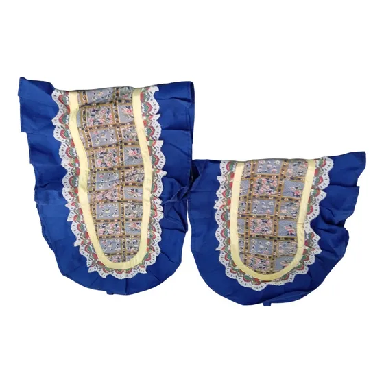 Porta Papel Toallet De1 Y 02 Piezas De Tela Decorativos 