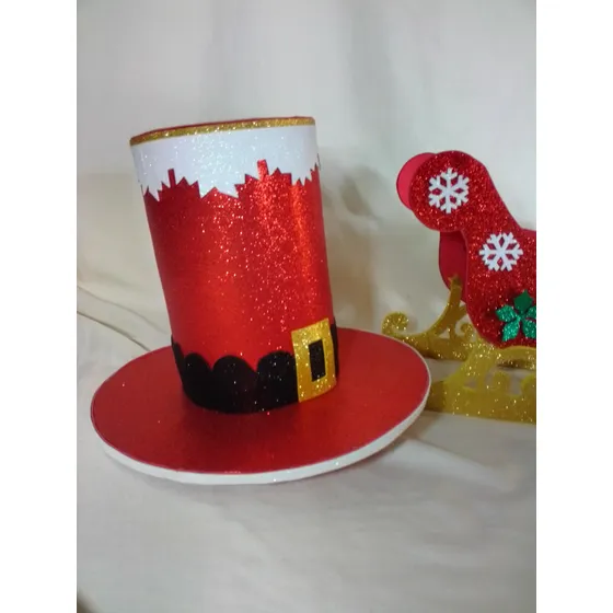 Sombrero De Navidad Trineo De Navidad Adornos De Navidad