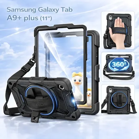 Capa Galaxy Tab A9+plus 11' A Prova Quedas Com Protetor Tela