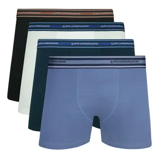 Kit 4 Cuecas Lupo AlgodĂŁo Boxer Masculino Box Original 523 Kit 4 Cuecas Lupo AlgodĂŁo Boxer Masculino Box Original 523
