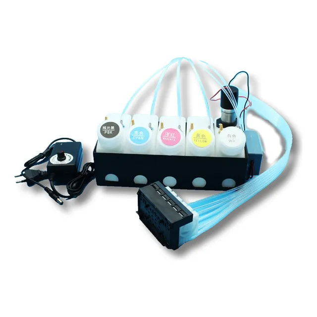 L18050 L8050 L8180 Ciss Dtf Suministra Tinta Y Colector De C