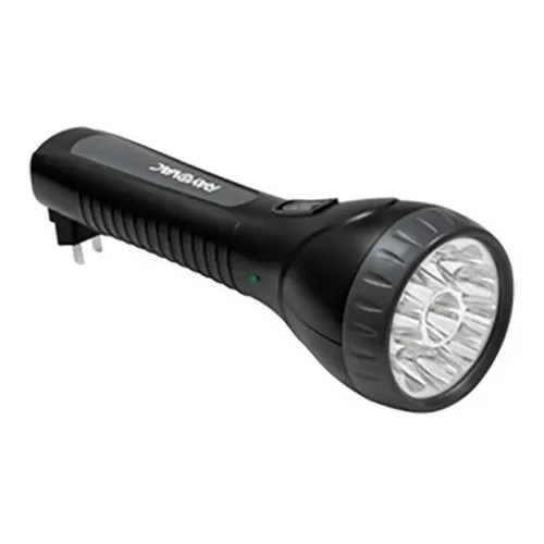 Linterna 11 Led Recargable Rayovac Alcance 42m Hasta 25hs Linterna Negra Luz Blanco