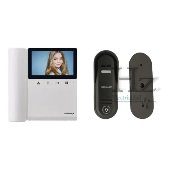 Kit Commax Portero Electrico Visor Cdv 43k Antivandalico Hz