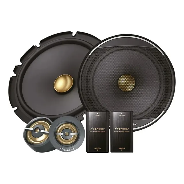 Componente Pioneer Ts-a1608c Color Negro, 350W
