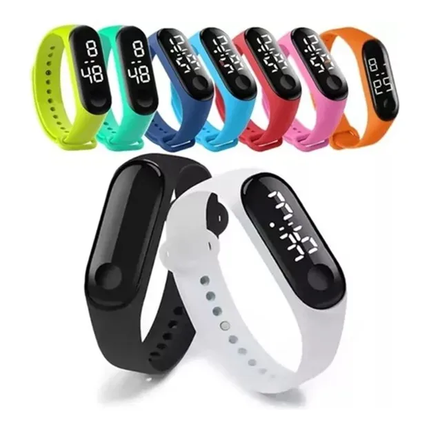 Reloj Deportivo Led Digital Infantil Niño Niña Regalo