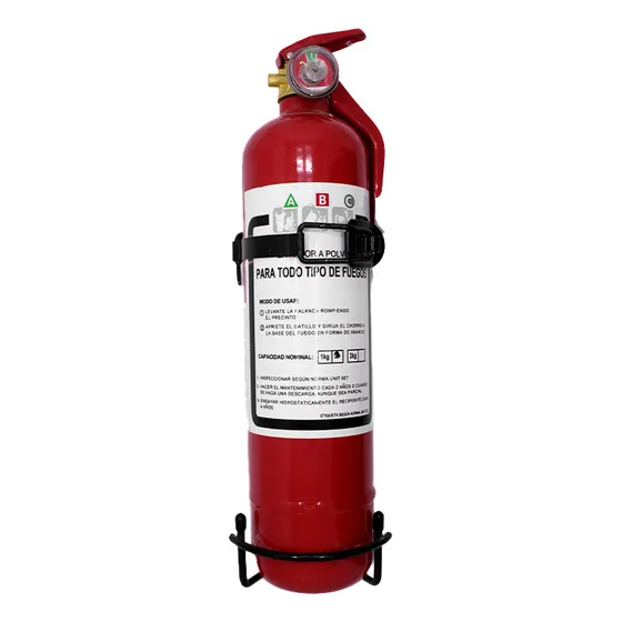 Extintor Bomberito Homologado Cargad Auto 1k Mata Fuego Auto