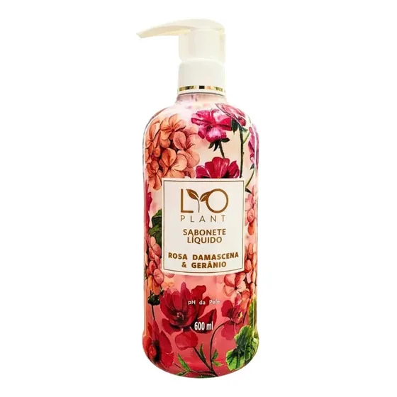 Mahogany Lyoplant Rosa Damascena E Geranio Sab Liquido 600ml