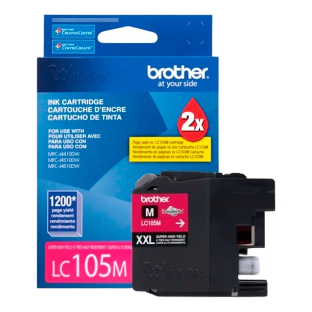 Tinta Brother Lc-105m Para Mfc-j4510dw/mfcj6720dw Magenta