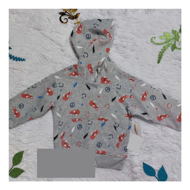 Suéter Garanimals Estampado Gris Para Niño Pequeño
