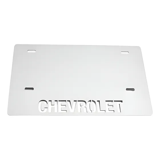 Portaplaca Chevrolet Chevrolet Portaplaca Acero Inox