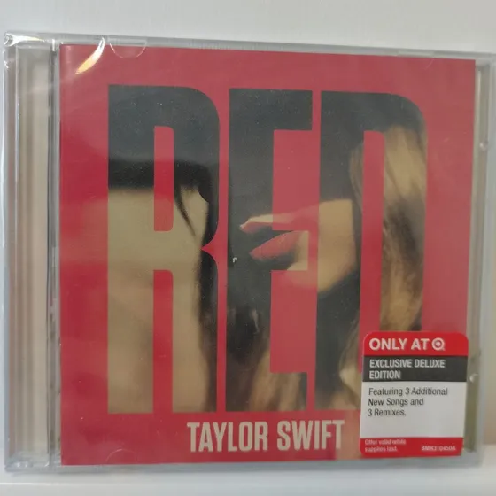 Fans-made Un-official Cd Red Taylor Swift Vermelha