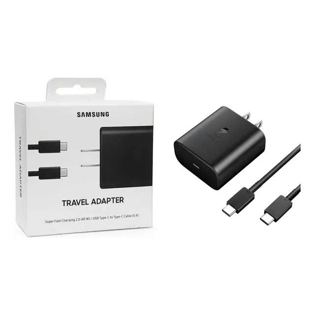 Cargador Samsung, Cargar Rápida Tipo C 45w / Original