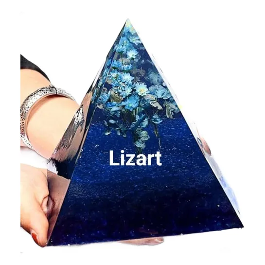 Molde Silicona,piramide,resina,epoxi,gigante,año Nuevo,suert