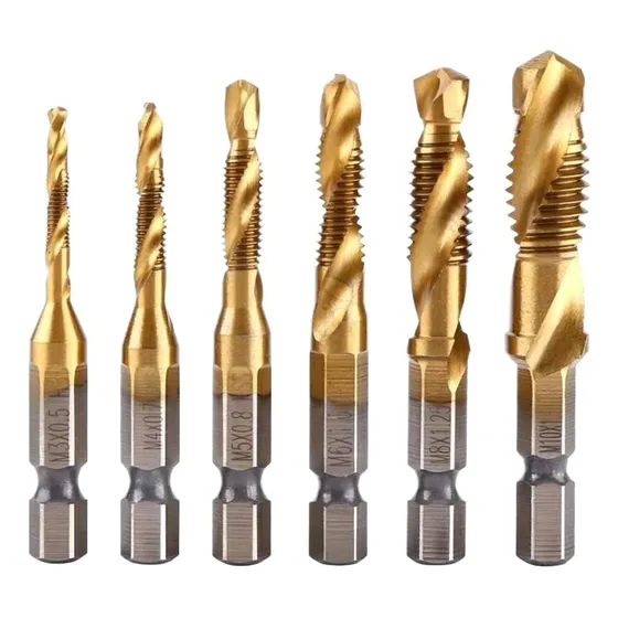 Kit De 6 Brocas: Taladrar Vidrio, Suelo, Cerámica,