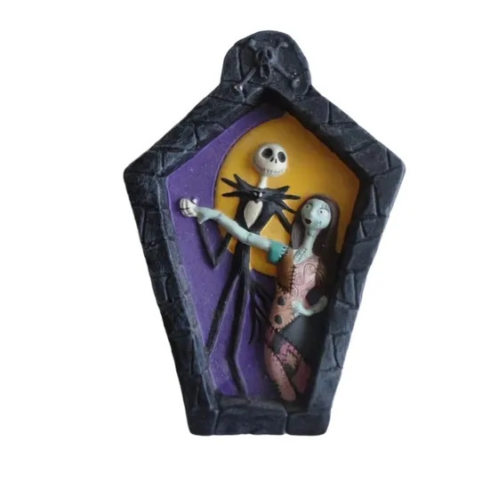 Nightmare Before Christmas Jack Y Sally Ataud Magnetico Wyc